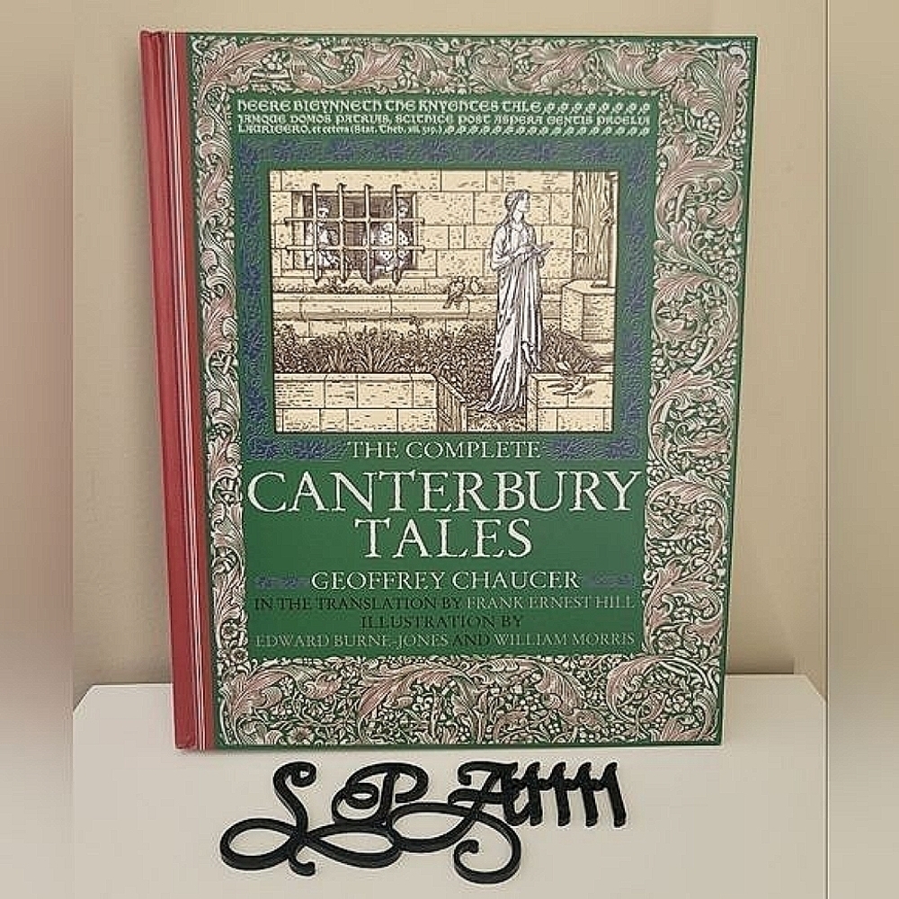 Book Complete Canterbury Tales Geoffrey Chaucer Giftable #527